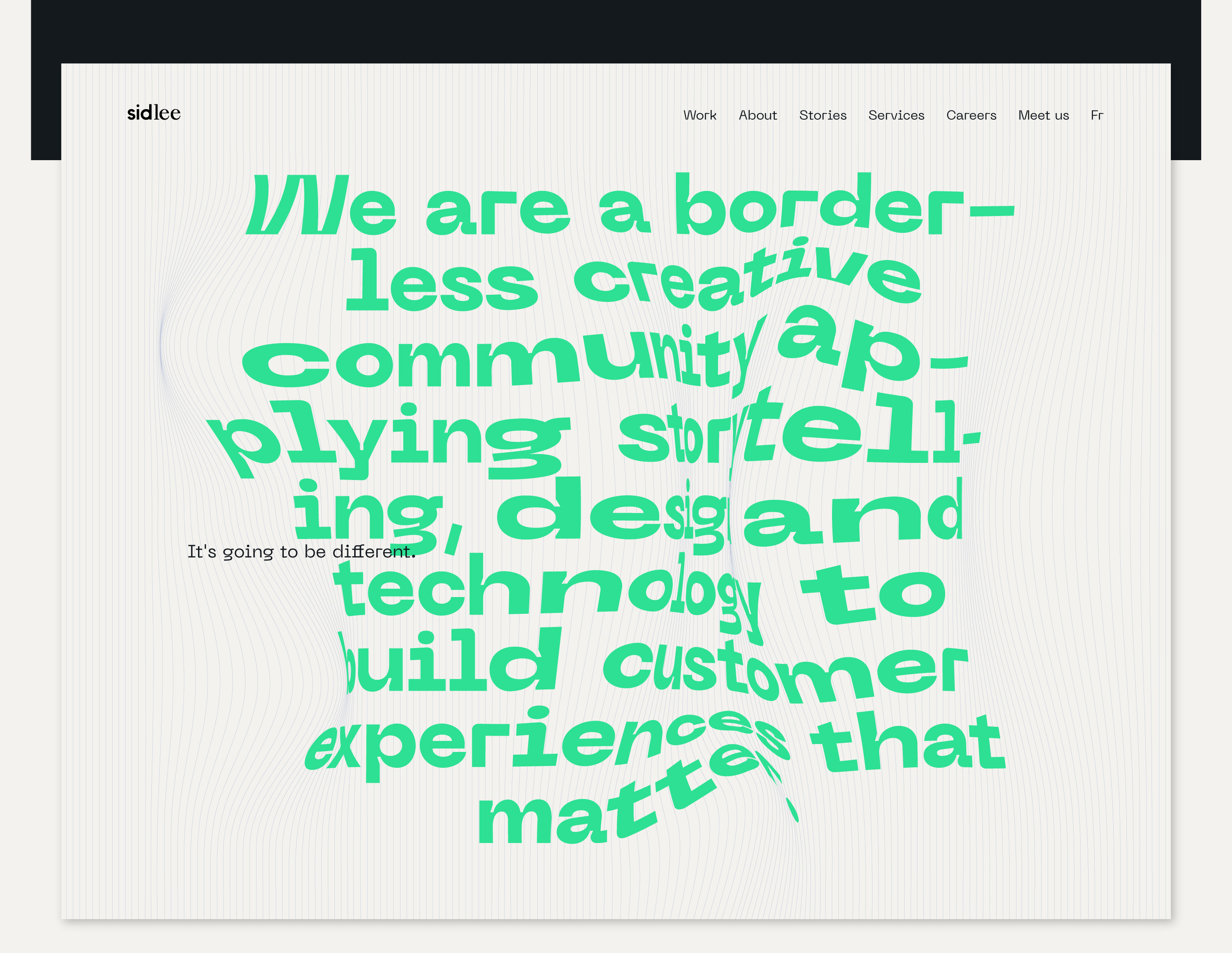 Objective is to create an environment, which will behave unexpectedly in relation to the user who is currently in the communication with the system.
