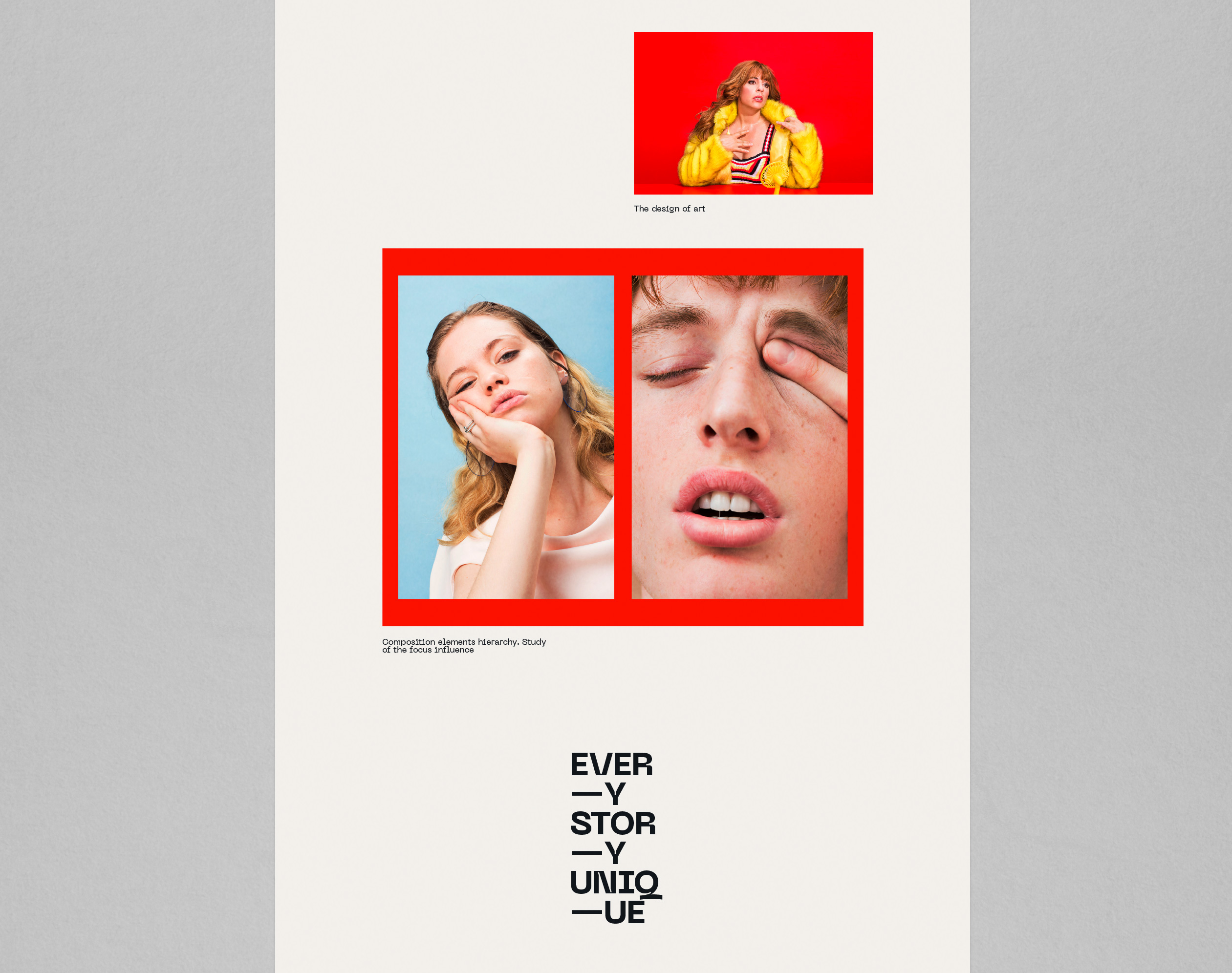 Composition with LM Chabot duo - A limitation that becomes an element of the technique you use or limitation as an impetus to do something, express something.